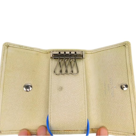 Rare 2007 Authentic Louis Vuitton  GUC Leather Epi Four Key Card Holder - Picture 5 of 10